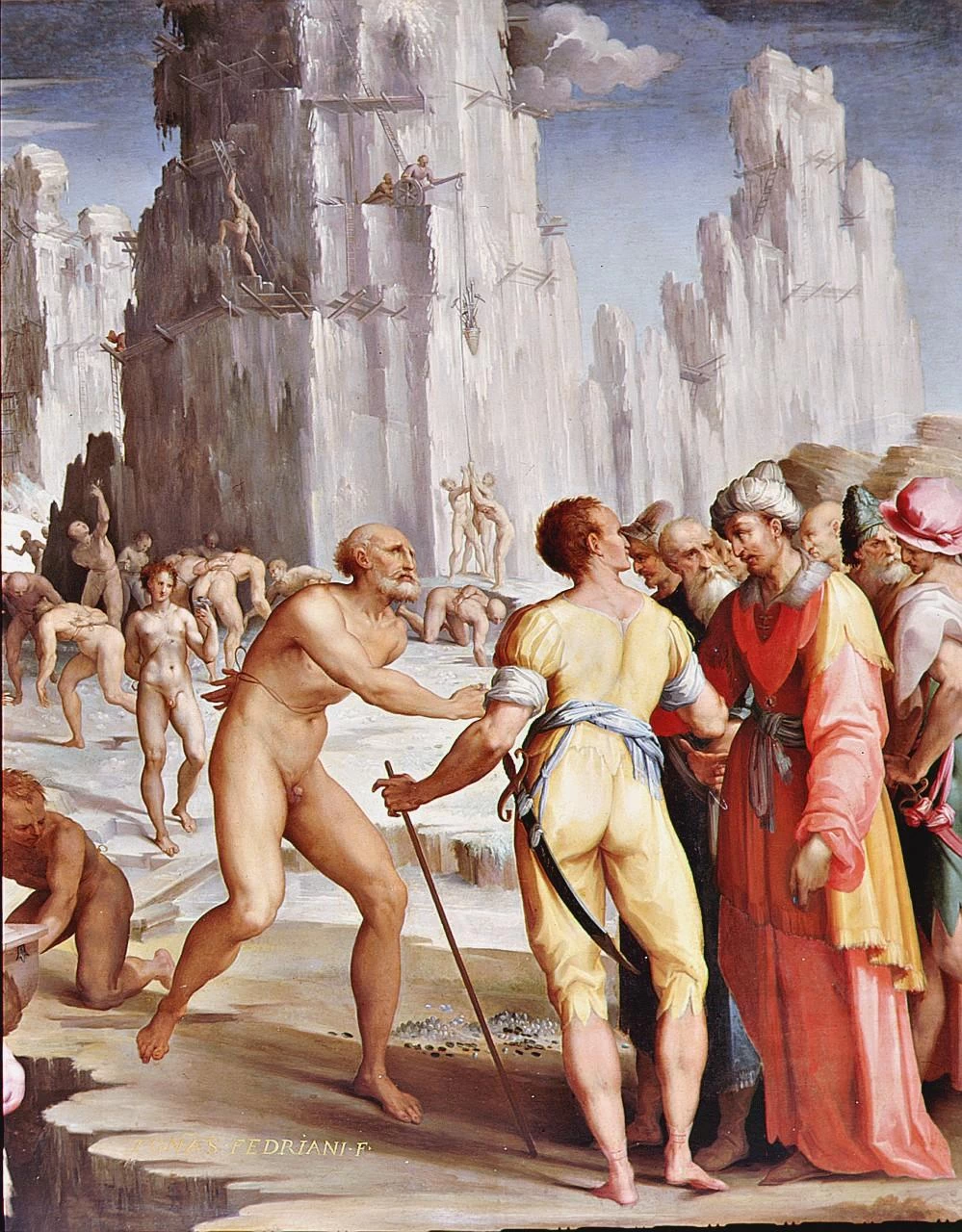 La miniera di diamanti - Studiolo di Francesco I